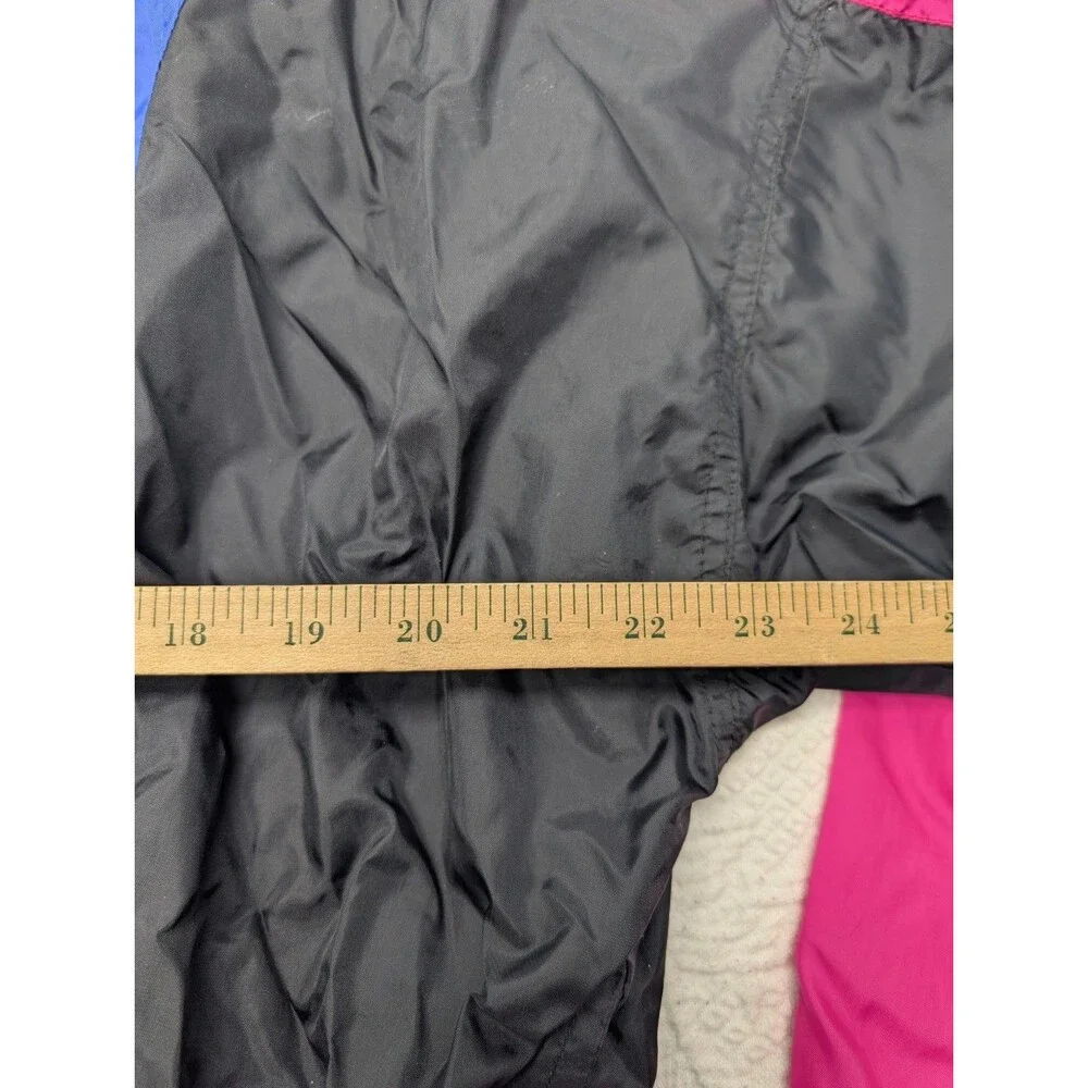Ocean Pacific OP Vintage 80s 90s Windbreaker Jacket Neon Green Pink Purple Beach